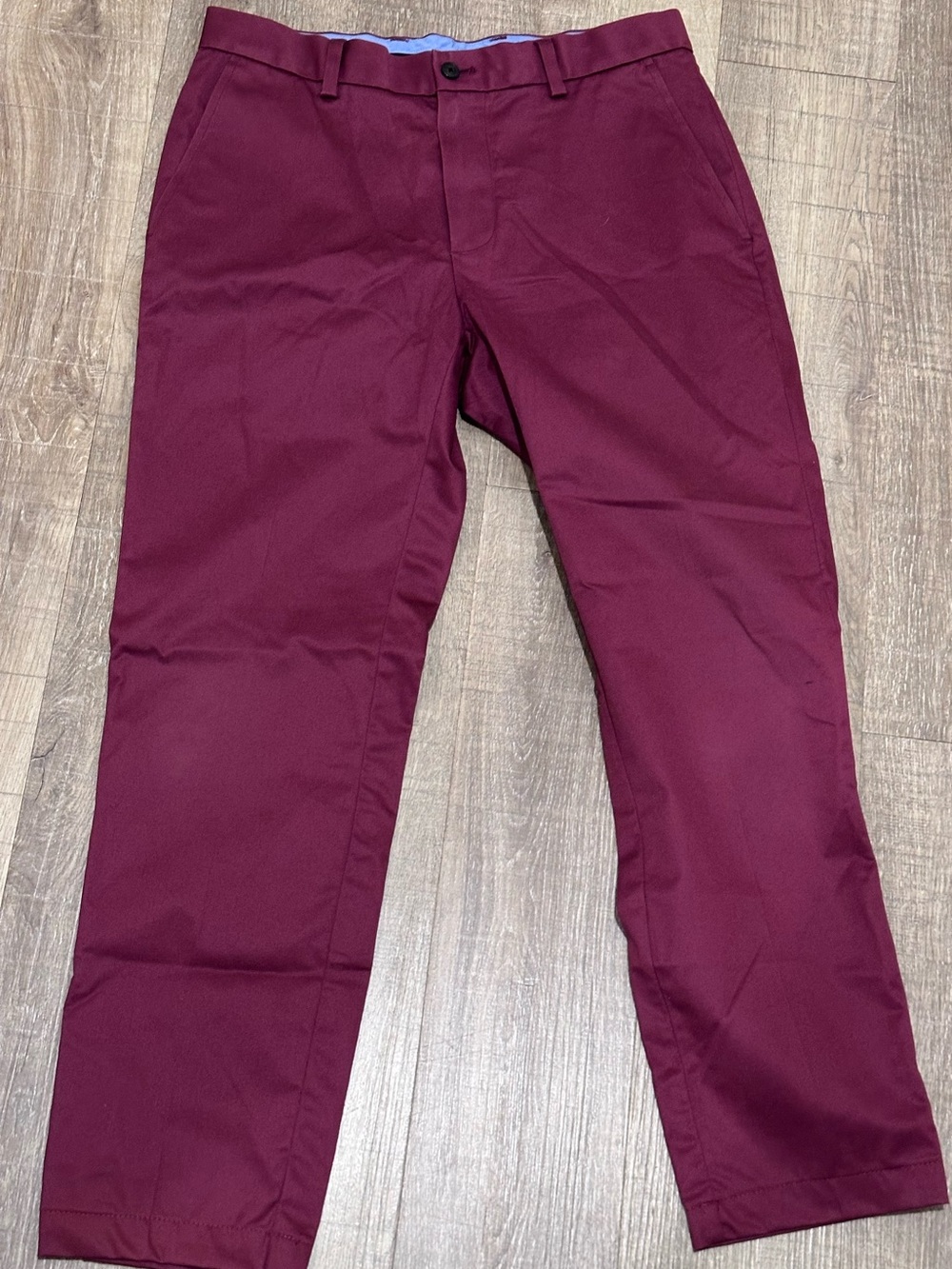 Brooks Brothers Burgundy Men's Chinos